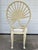 Cream 1960s Vintage Hollywood Regency Era Palm Leaf Motif Chair in Style of Tropitone Veneman Collection by Brown Jordan For Sale - Image 8 of 13