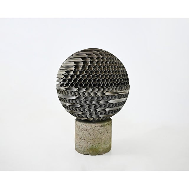 Gabriele Perugini, Abstract Composition, 1970s, Concrete & PVC For Sale - Image 4 of 12