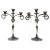 Art Nouveau Silver Three-Flame Candelabra from Lippa & Co, 1890s, Set of 2 For Sale - Image 9 of 9