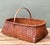 Vintage Woven Rattan Shaker Basket With Handle For Sale - Image 12 of 12