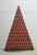 Striking Polish circus poster designed by Jan Sawka in 1975. Pyramid of Acrobats features a large triangular human pyramid...