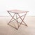 Metal Vintage French Rectangular Metal Folding Dining Table, 1950s For Sale - Image 7 of 7