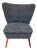 Vintage Chair in Heather Grey Fabric, 1960s For Sale