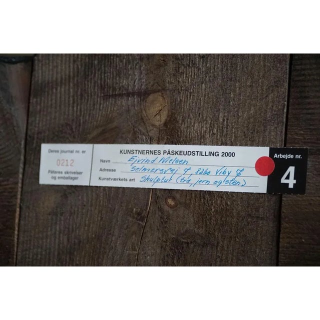 Metal Christian Cross by Ejvind Nielsen, Denmark, 2000s For Sale - Image 7 of 9