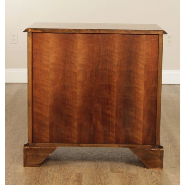 Baker Furniture Georgian Style Walnut Bachelors Chest For Sale - Image 12 of 12