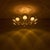 Large Round 10-Armed Chandelier with Glass Lens Diffusors by Oscar Torlasco, Italy, 1970s For Sale - Image 11 of 13