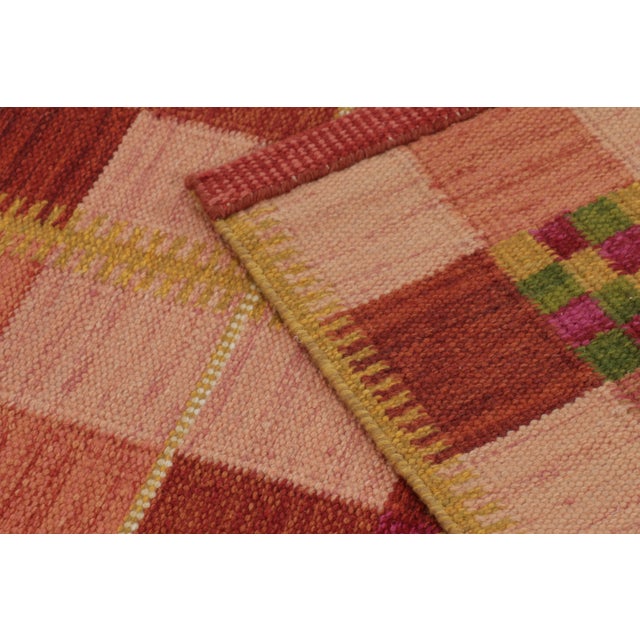 Textile Contemporary Scandinavian Style Wool Flatweave Rug, by Rug & Kilim, India For Sale - Image 7 of 10