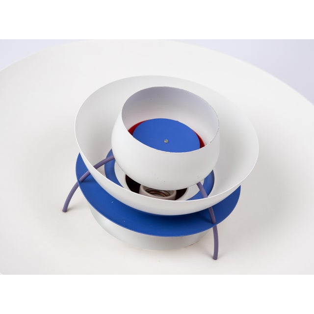 White Vintage Danish PH 5 Lamp by Poul Henningsen for Louis Poulsen, 1970s For Sale - Image 8 of 13