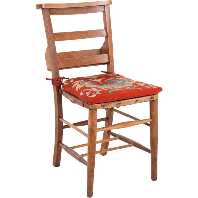 19th Century French School Chairs With Tapestry Cushions - Set of 4 For Sale