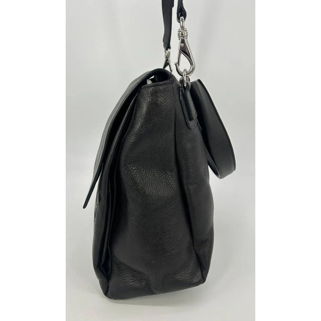Givenchy Black Leather Pandora Pure Flap Bag | Chairish