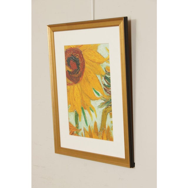 Traditional Vincent Van Gogh Framed Print, 'Sunflowers' For Sale - Image 3 of 12