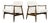 Mid-Century Modern Lounge Chairs by Juliusz Kędziorek, Poland, 1960s, Set of 2 For Sale