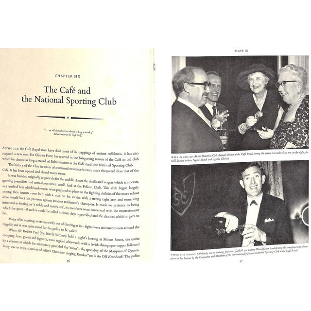 "The Cafe Royal Story a Living Legend" 1963 Frewin, Leslie For Sale In New York - Image 6 of 18