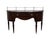 Traditional Thomasville Furniture Kent Park Collection Banded Flame Mahogany 68" Buffet Sideboard W. Brass Rail 38921-240 For Sale - Image 3 of 15