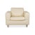 Cream Leather Chair in Cream White from Machalke For Sale - Image 8 of 12