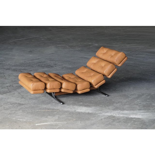 Lounge Chair in Cognac Leather by Ric Deforche for Gervan, Belgium, 1970s For Sale - Image 10 of 10