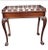 Councill Furniture Chippendale Flame Mahogany Ball & Claw Tea Table With Pierced Gallery For Sale - Image 4 of 10