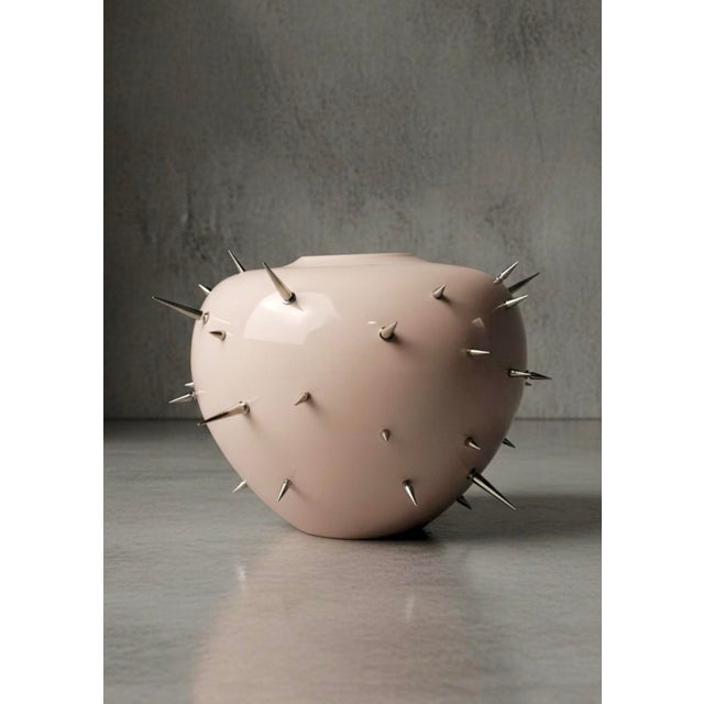 Handcrafted Stoneware Vase by Neo Design Studios For Sale - Image 10 of 10