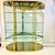 This is a stunning lacquered Brass, Glass, Mirrored, Lighted Display cabinet. It’s from the 1980s by Mastercraft.. The...