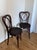 1920s Antique Embossed Fischel Bentwood Bistro Chairs, Early 1900s — Pair For Sale - Image 5 of 9