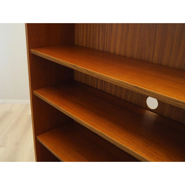 Vintage Danish Teak Bookcase, 1960s For Sale - Image 10 of 18