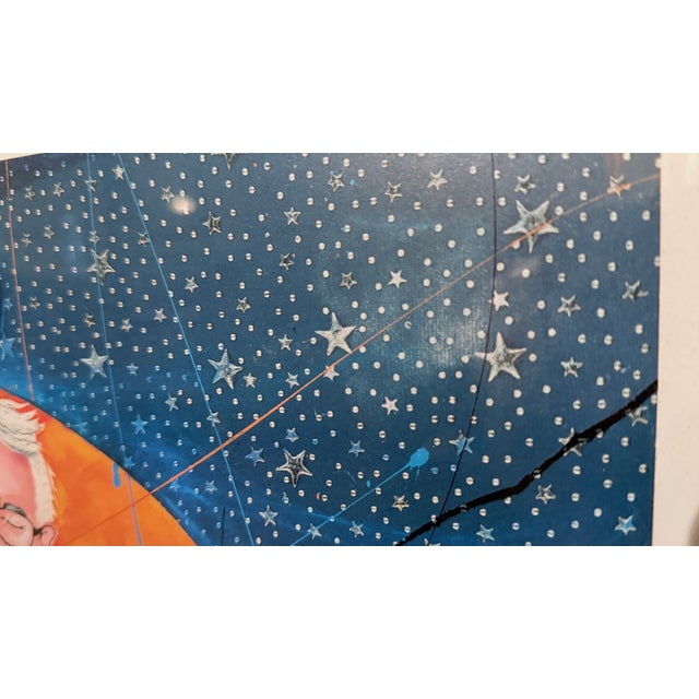 Red Contemporary Glynn Marcus “One Nite Outta This World” 56th Grammy Awards Series Seriolithograph in Color on Wove Paper Signed Plate For Sale - Image 8 of 9