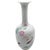 Ceramic Jingdezhen Fencai Lotus and Koi Tall Porcelain Studio Vase, 18.5 Inches For Sale - Image 7 of 16