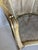 Ivory Vintage French Louis XV Style Carved Cane Barrel Back Armchair For Sale - Image 8 of 11