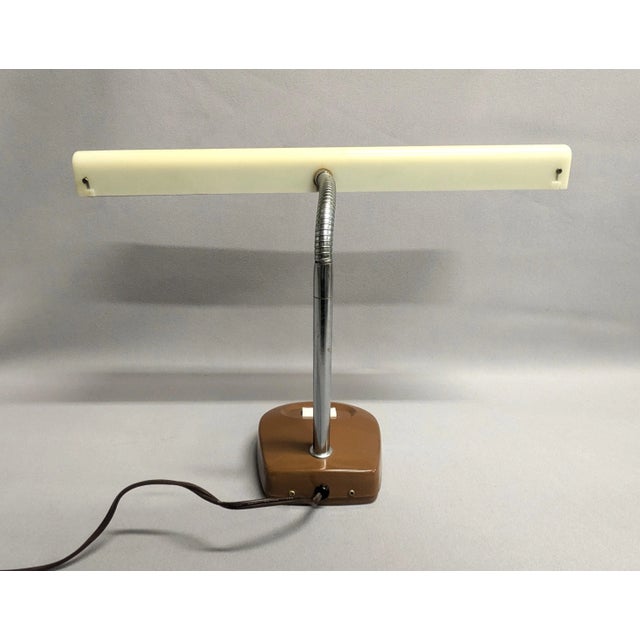 Mid-Century Mobilite Gooseneck Desk Lamp For Sale - Image 4 of 9