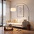 Black Nickel steel paired with a Dark Walnut wood base defines the Tambo Arc Lamp, a mid-century modern masterpiece...