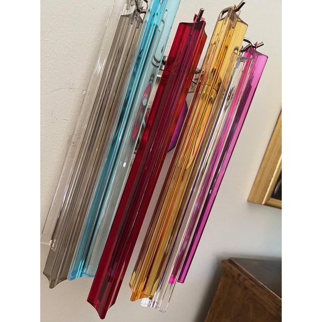 Colorful Wall Lamps in Murano Glass, Set of 4 For Sale - Image 3 of 10