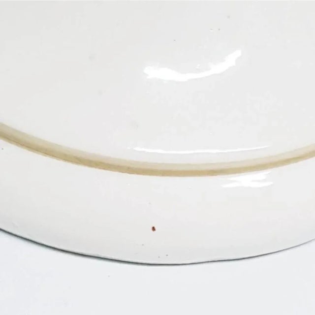 Large Hand Glazed Flower Vase by Capodimonte For Sale - Image 10 of 14