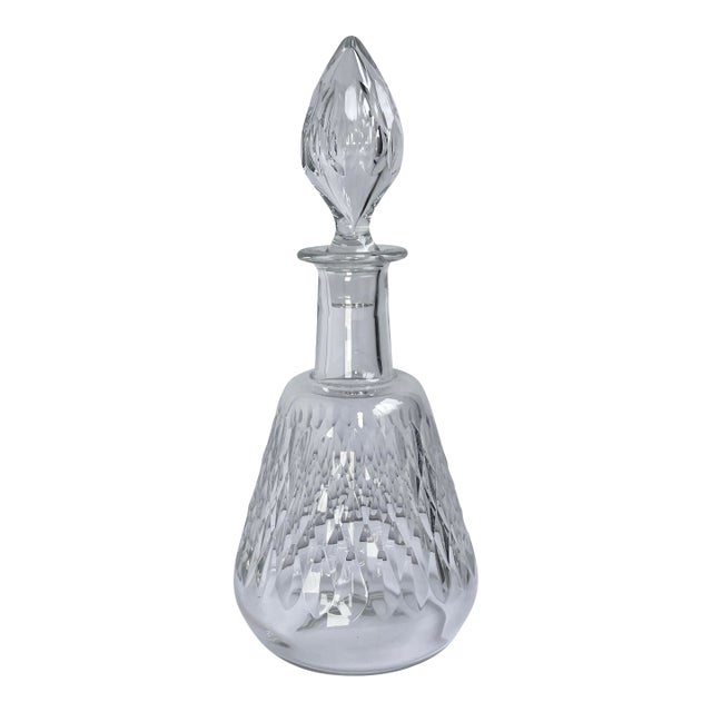 1940s Baccarat Cut Crystal Decanter - For Sale