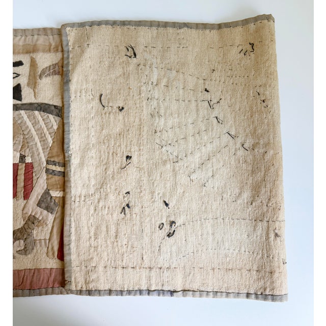 1920s Egyptian Revival Khayamiya Textile Wall Hanging For Sale - Image 15 of 16