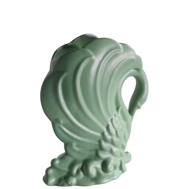Art Deco McCoy Pottery Swan Planter, Circa 1940's For Sale - Image 4 of 11