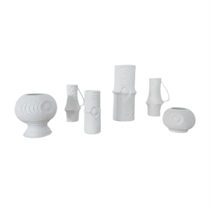 Mid-Century Op Art Vases from Royal KPM, 1960s, Set of 6