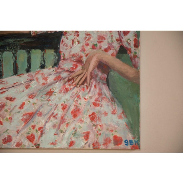 Grace B. Keogh Painting "Seated Women" For Sale In New York - Image 6 of 8