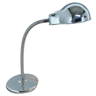 Chrome Adjustable Table Lamp, Italy, 1960s For Sale