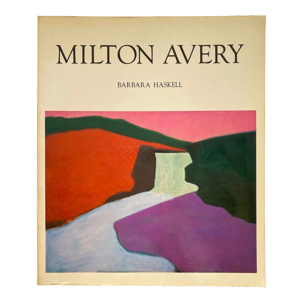 Milton Avery Vintage 1982 First Edition Lithograph Print Modernist