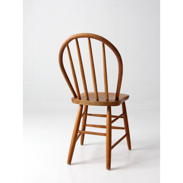 Vintage Windsor Farmhouse Dining Chair For Sale - Image 13 of 17
