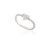 Not Yet Made - Made To Order 18k Gold Romantic Heart Cut Diamond Promise Ring Gift for Her Size 7 For Sale - Image 5 of 12