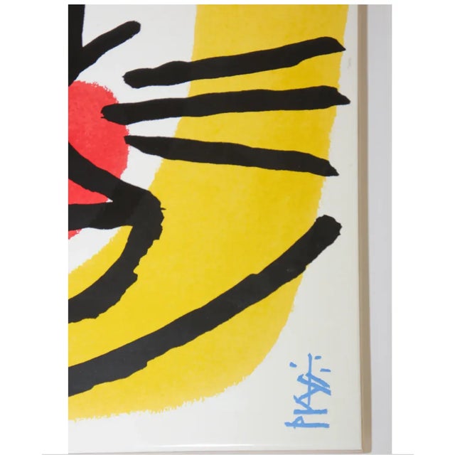 Pablo Picasso Post Modern Picasso Style Celestino Piatti Ceramic Art Tiles - Set of 3 For Sale - Image 4 of 13
