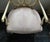 Wood Mid Century French Style Ribbon Back Arm Chair For Sale - Image 7 of 7