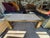 1970s French Modern Brass and Travertine Dining Table For Sale - Image 11 of 18