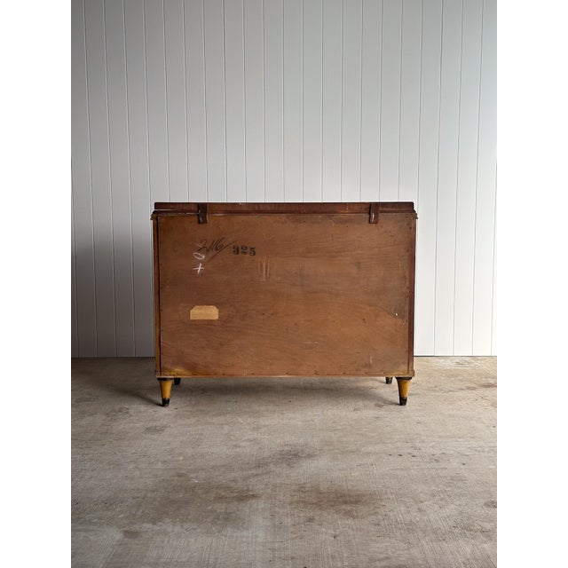 Early 20th Century Distressed Art Deco Dresser With Removable Mirror For Sale - Image 16 of 16