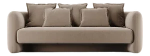 Modern Jacob Sofa in Boucle Fabric by Collector Studio