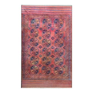 Early 20th Century Afghani Ersari Rug For Sale