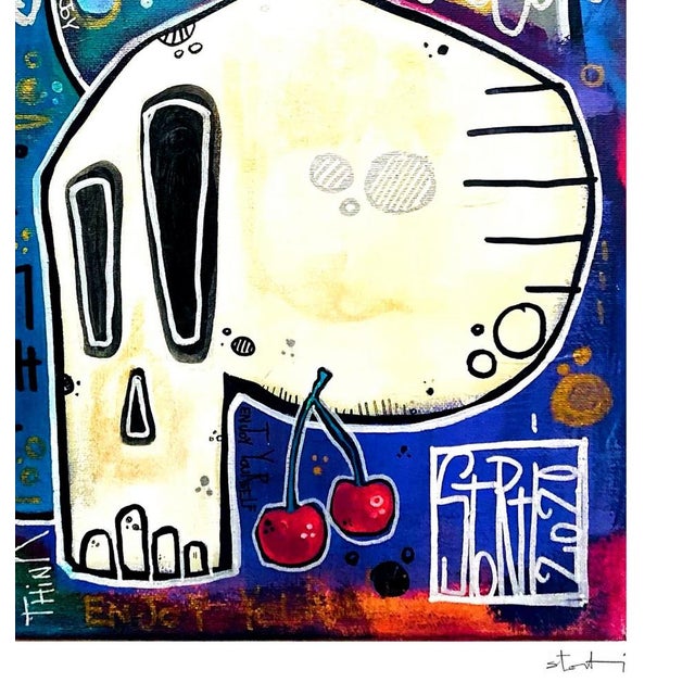 Yohan Storti, Grace Kelly Enjoy Yourself, 2022, Silkscreen For Sale - Image 6 of 7