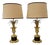 Golden Medici Cup Lamps from Maison Charles, Set of 2 For Sale