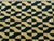 Textile Galerie Shabab Collection Mid-20th Century Handmade Turkish Art Deco Accent Rug in Yellow and Blue For Sale - Image 7 of 10